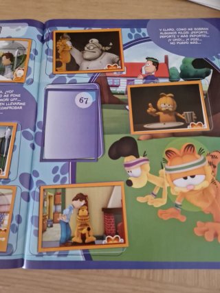 Álbum Cromos The Garfield Show