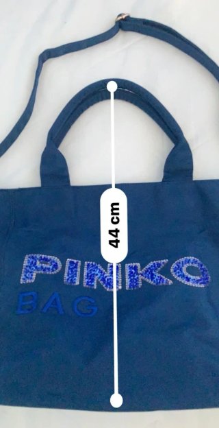 Borsa Pinko Blu con Paillettes