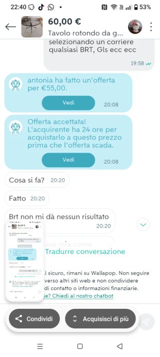 Tavolo rotondo da giardino in metallo cm 120
