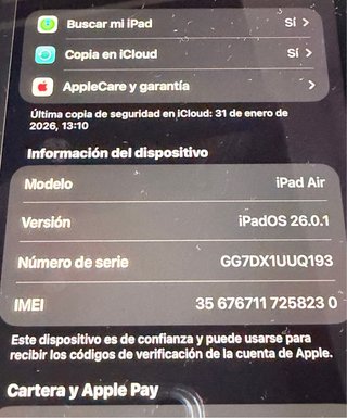 iPad Air 4ª Gen Azul WiFi + Cellular
