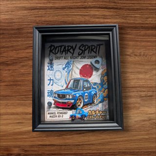 Cuadro Mazda RX3 Rotary Spirit