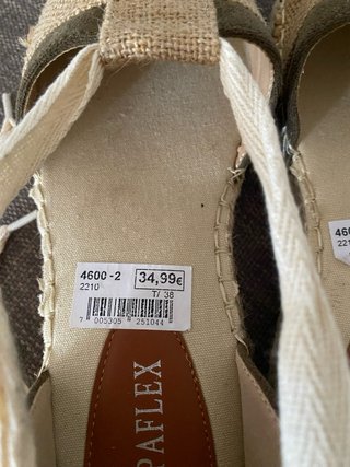 Sandalias Hispanitas Esparto Talla 37