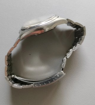 Reloj Seiko 5 Automático Plata y Blanco