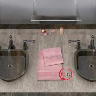 Asciugamani bianchi in cotone