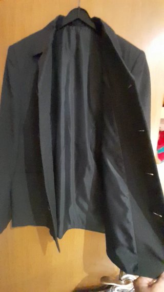 Traje de vestir negro para chico