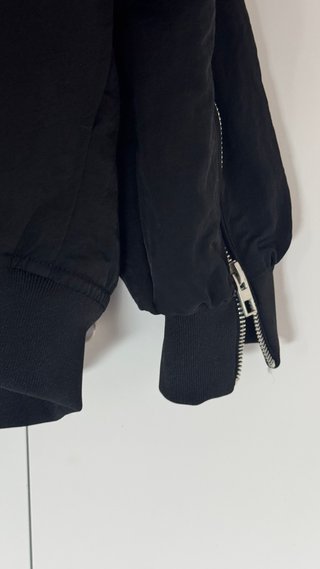 Bomber Zara Negra Cremallera