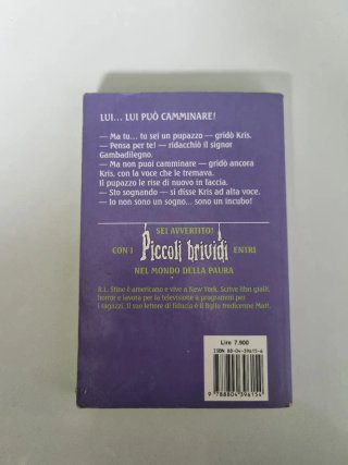 "Il pupazzo parlante" N 7 Piccoli Brividi