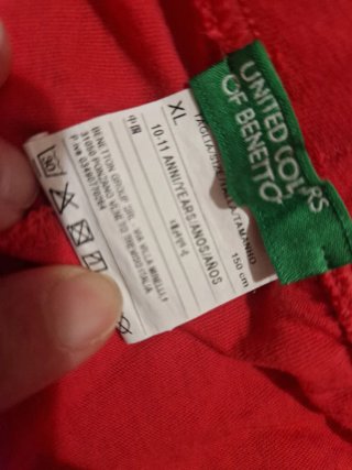 Gonna/pantaloncino fucsia Benetton 10-11 anni(150)