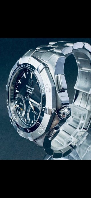 Reloj TAG Heuer Aquaracer Calibre S Negro/Plata