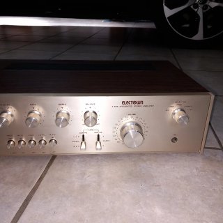 Amplificador Vintage Electown A-606 Stereo