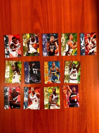 13 Carte NBA Fleer 95/96 Classic Vintage