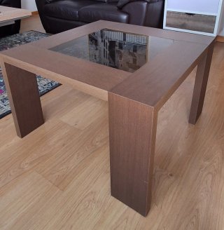 OFERTA NATUZZI Sofás 3+2 plazas de piel con mesa