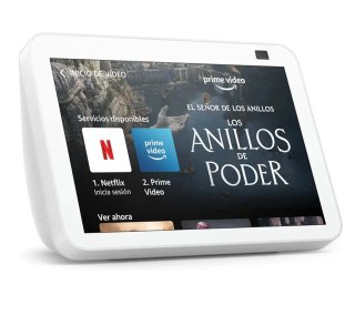 2 Amazon Echo Show 8 (2ª Gen) 1 Bianco + 1 Nero
