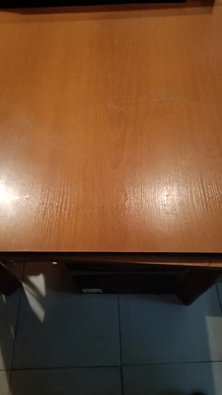 Mesa de comedor de madera extensible
