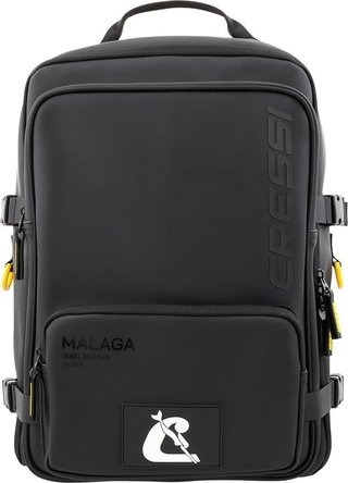 Mochila Cressi Malaga 28 L negro amarillo NUEVO