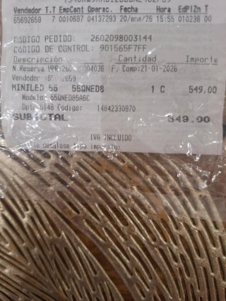 NUEVO! OPORTUNIDAD!! TV LG QNED evo AI 55 139cm QN