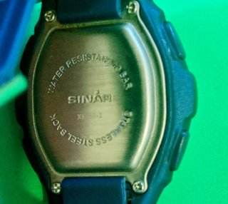 Orologio sportivo Sinar blu/argento