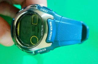 Orologio sportivo Sinar blu/argento