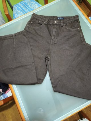 Pantalón tejano marrón