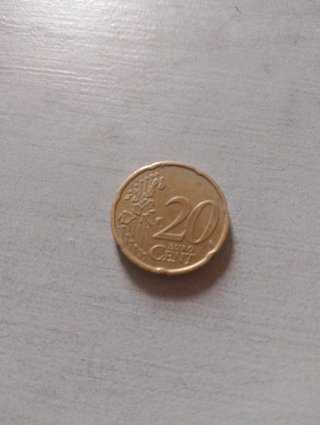 Moneda 20 céntimos 2004