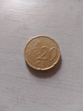 Moneda 20 céntimos 2004