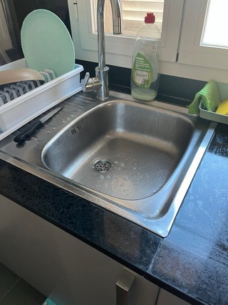 Cocina Madera Gris