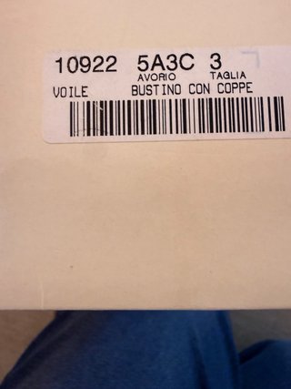 Bustino IMEC coppe imbottite