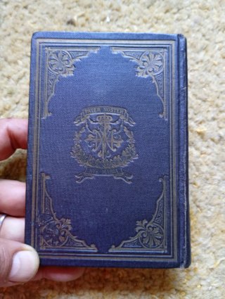Libro antiguo los quince sábados del rosario. Reli