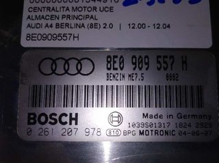Audi 1544916 8e0909557h centralita a4 berlina (8e)