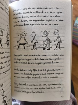 Hauxe besterik ez nuen behar!Gizajo baten egunkari