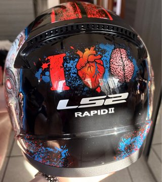 Casco Moto LS2 Zombie Airbrush
