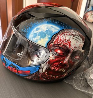 Casco Moto LS2 Zombie Airbrush