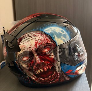 Casco Moto LS2 Zombie Airbrush