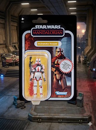 Star Wars Vintage Incinerator Trooper Carbonized