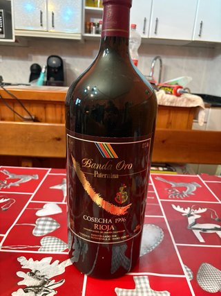 Vino Tinto Banda Oro Paternina Rioja 1996