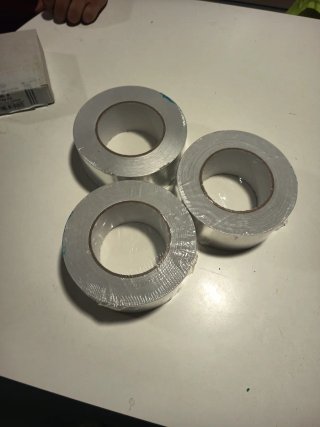 3 Rollos Cinta Aluminio Plata 50M o sueltos