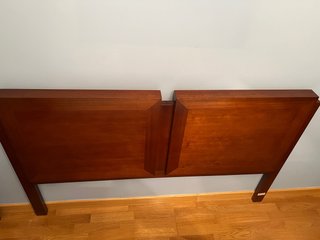 Cabecero madera nogal 150 cm