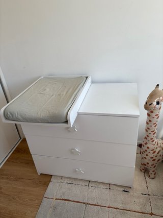 Cómoda cambiador Kenay Home blanca