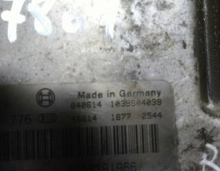 0281011776 centralita motor renault megane 358694