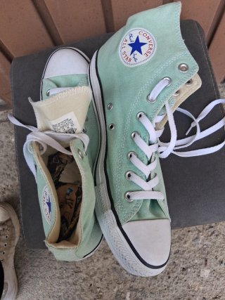 Converse All Star Verdes Talla 44