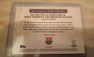 Aitana Bonmatí Topps 2023-24 Tarjeta