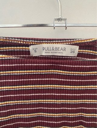 Camiseta de rayas manga larga