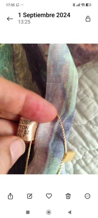 Foulard Jaipur nuevo sin estrenar