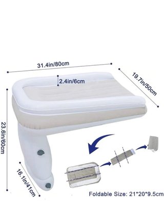 Cama hinchable avión niños JanteelGO