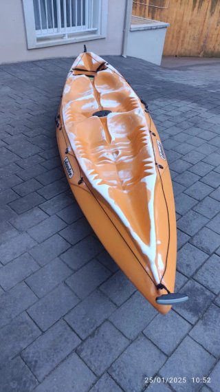 Kayak 2 plazas naranja
