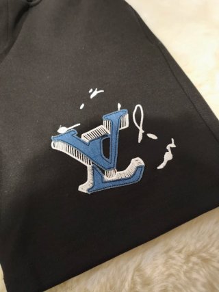 Conjunto Louis Vuitton Negro y Azul