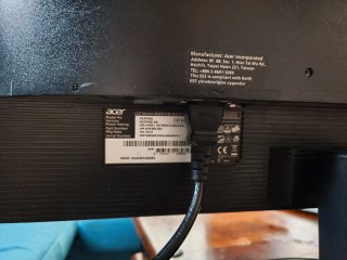 Monitor Acer K222HQL 21.5 Negro