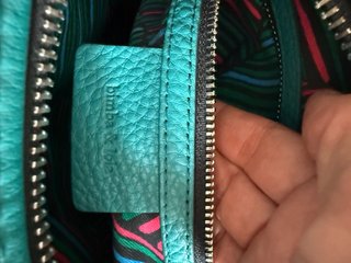Bolso Bimba y Lola Piel Turquesa