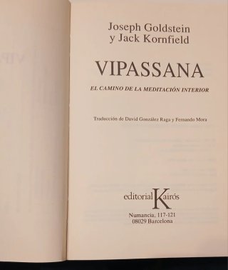 Vipassana: El camino para la meditacion interio...