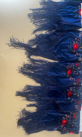 Mantones Flamenca Bordados 5 Unidades